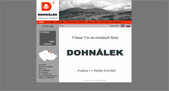 Desktop Screenshot of dohnalek.cz